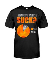 Pie graph shirt Classic T-Shirt front
