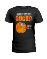 Pie graph shirt Ladies T-Shirt tile
