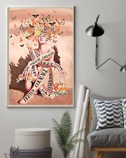 Never give up 11x17 Poster lifestyle-poster-1