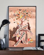 Never give up 11x17 Poster lifestyle-poster-2
