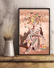Never give up 11x17 Poster lifestyle-poster-3