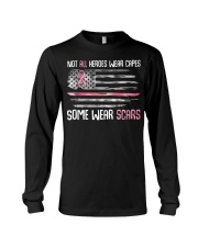 Not all heroes wear capes Long Sleeve Tee tile