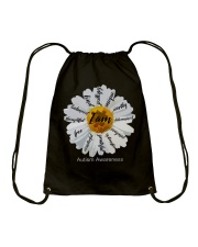 I am unique autism Drawstring Bag tile
