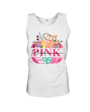 In October we wear Pink Unisex Tank tile