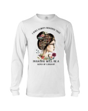 Paradise will be a kind of library Long Sleeve Tee tile