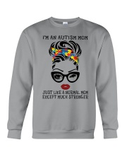 Autism mom Crewneck Sweatshirt tile