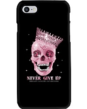 Never give up Phone Case tile