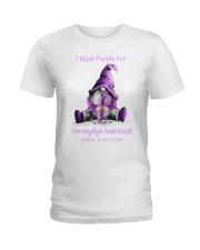Peace Love Cure Ladies T-Shirt tile