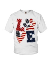Love Independence Day Youth T-Shirt tile