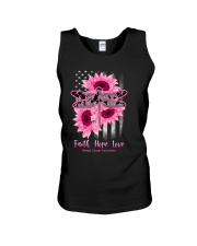 Faith hope love Unisex Tank tile
