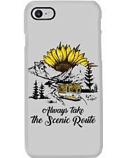 Always take the Scenic Route Phone Case tile