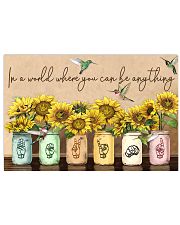 In a world where you can be anything be kind 17x11 Poster front