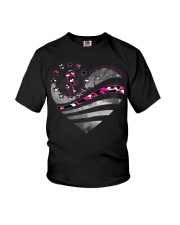 Breast cancer awareness Youth T-Shirt tile
