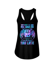 When the DM Smiles It's Already Too Late Ladies Flowy Tank tile