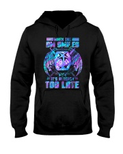 When the DM Smiles It's Already Too Late Hooded Sweatshirt tile