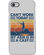Can't work today Phone Case tile