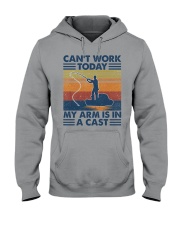 Can't work today Hooded Sweatshirt tile
