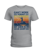 Can't work today Ladies T-Shirt tile