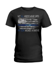 Not all heroes wear capes Ladies T-Shirt tile