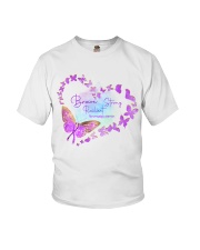 Fibromyalgia warrior Youth T-Shirt tile