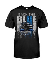 Back the blue Classic T-Shirt front