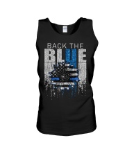 Back the blue Unisex Tank tile