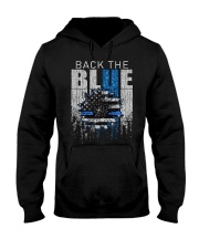 Back the blue Hooded Sweatshirt tile