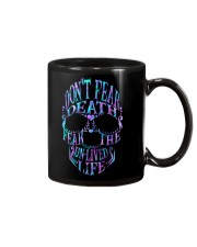 Don't fear death fear the un-lived life Mug tile