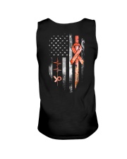 Multiple sclerosis awareness American flag Unisex Tank tile