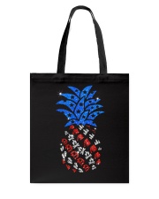 Patriotic pineapple - Printed apparels Tote Bag tile