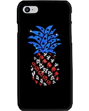 Patriotic pineapple - Printed apparels Phone Case tile