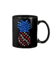 Patriotic pineapple - Printed apparels Mug tile