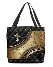 Autism awareness metal pattern print All-over Tote back