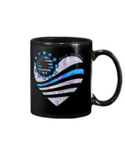 Back the blue Mug tile