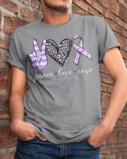 Peace love cure Classic T-Shirt apparel-classic-tshirt-lifestyle-26