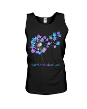 Accept understand love Unisex Tank tile