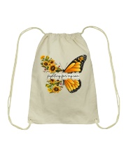 Autism warrior Drawstring Bag tile