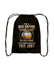 I'm a bus driver Drawstring Bag tile