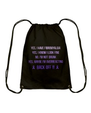 Yes I have Fibromyalgia Drawstring Bag tile