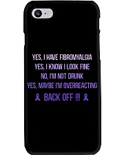 Yes I have Fibromyalgia Phone Case tile