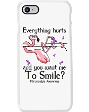 Every thing hurts Phone Case tile
