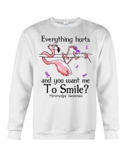 Every thing hurts Crewneck Sweatshirt tile