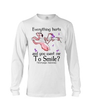 Every thing hurts Long Sleeve Tee tile