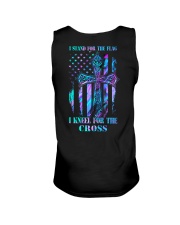 I stand for the flag I kneel for the cross Unisex Tank tile