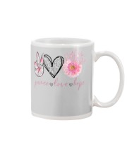 Peace Love Hope Mug tile