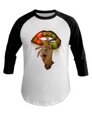 No justice no peace Baseball Tee tile