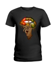 No justice no peace Ladies T-Shirt tile