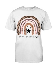 Don't judge what you don't understand Classic T-Shirt front