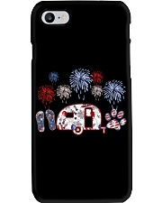 Patriotic Camping t-shirt Phone Case tile