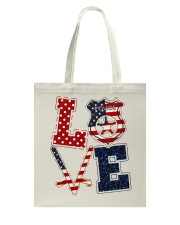 Love Independence Day Tote Bag tile